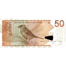 P30d Netherlands Antilles - 50 Gulden Year 2006